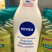 NIVEA - Lait corporel express hydration 