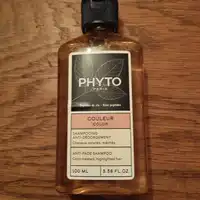 PHYTO - Shampooing anti-dégorgement cheveux colorés, méchés