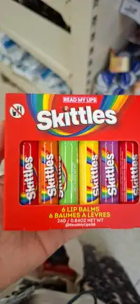 READ MY LIPS - Skittles - 6 baumes à lèvres