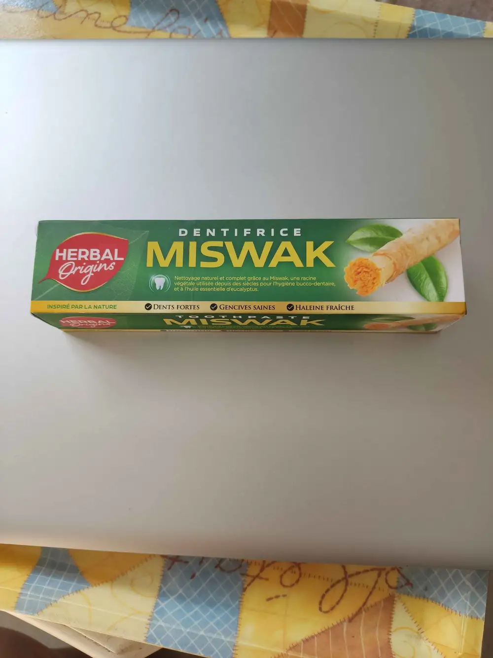 HERBAL ORIGINS - Dentifrice miswak herbal origins
