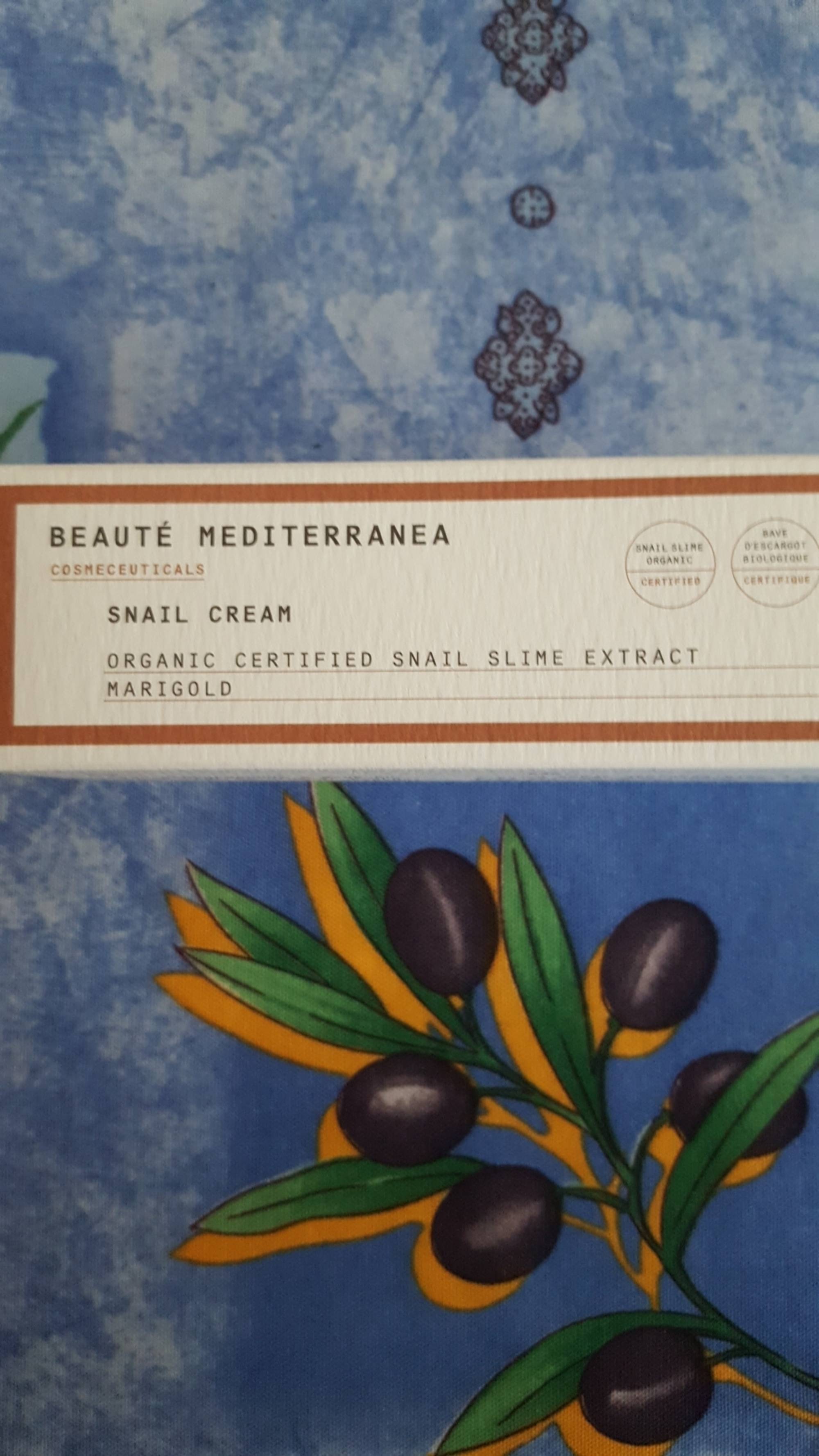 BEAUTÉ MEDITERRANEA - Snail cream 