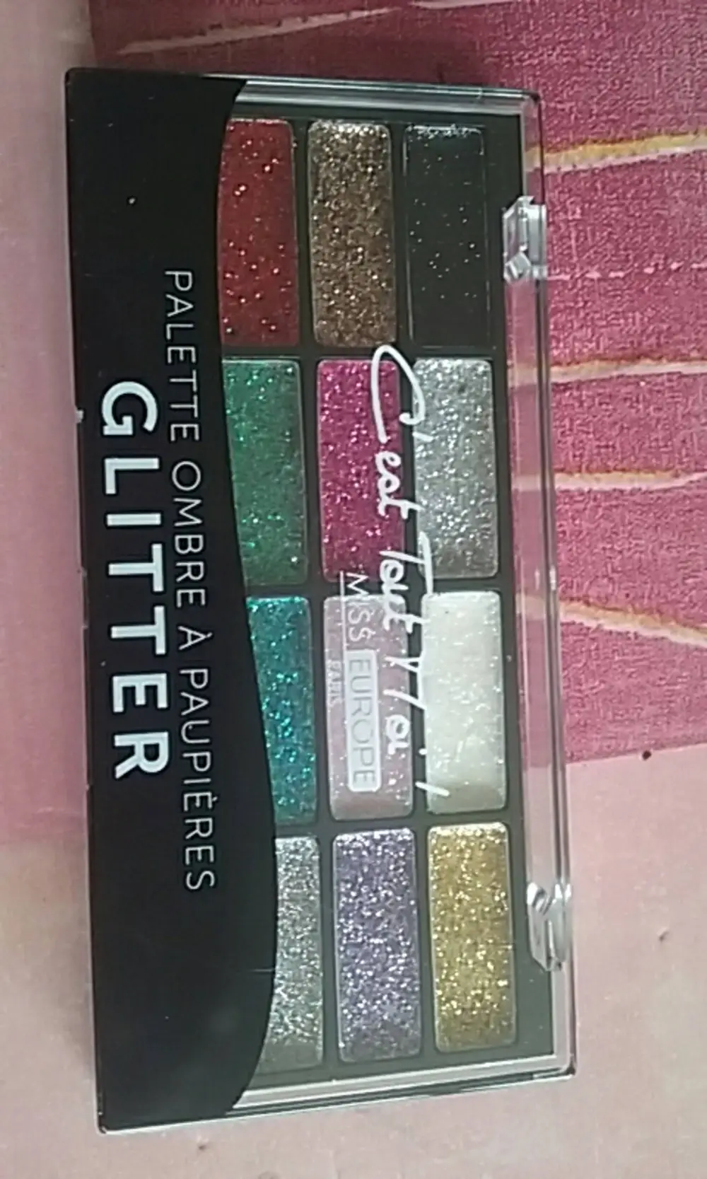 MISS EUROPE - C'est tout moi! - Palette ombre à paupières n°4 glitter