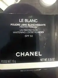 CHANEL - Le blanc - Poudre libre blanchissante