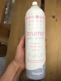 CHAMPION - Hydrate rafraîchit tonifie - Brume eau pure