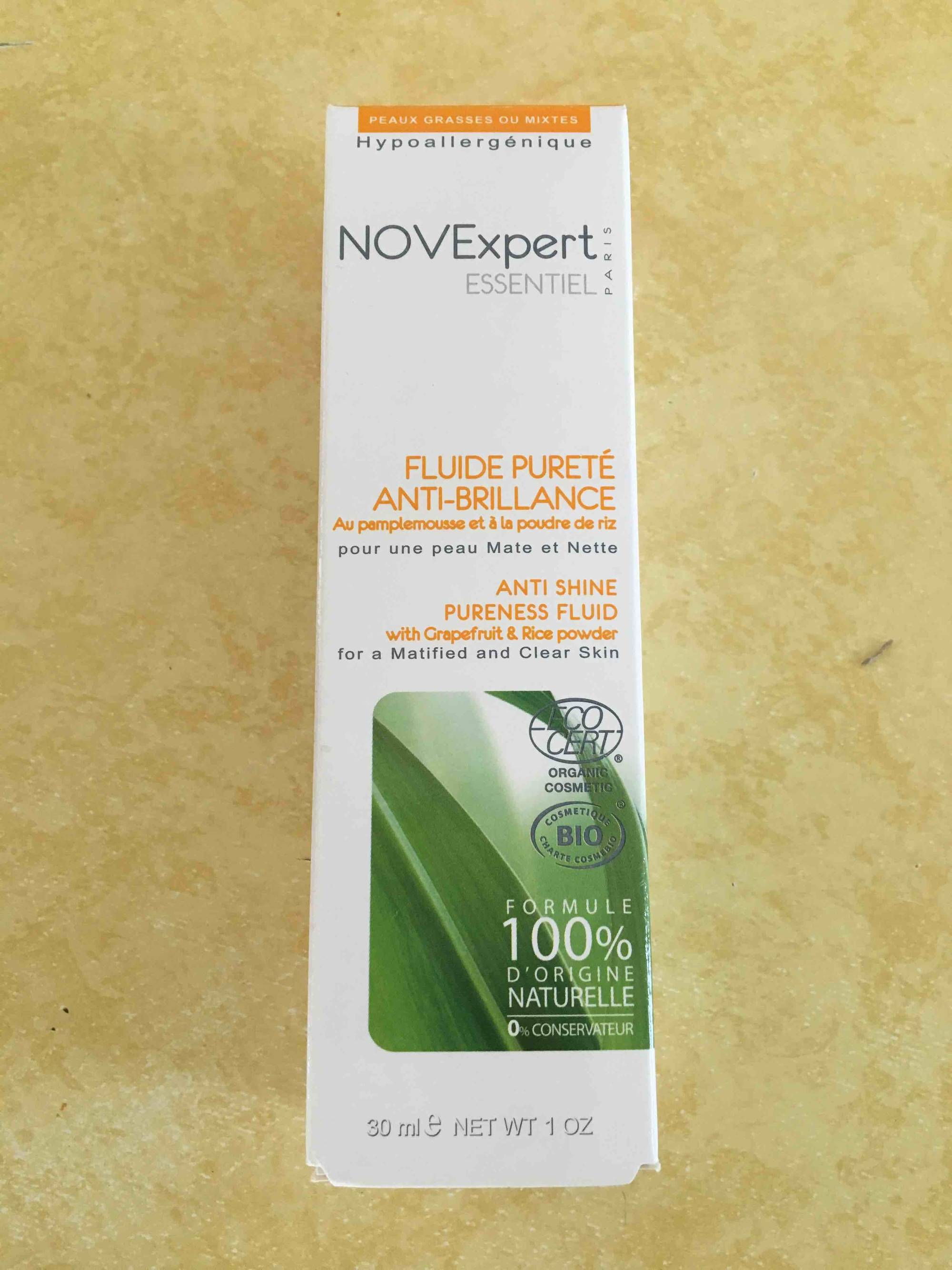 NOVEXPERT - Essentiel - Fluide pureté anti-brillance bio