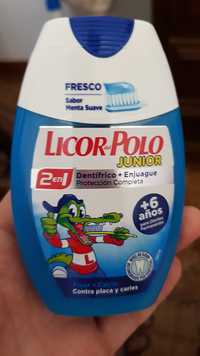 LICOR DEL POLO - Junior - 2 en 1 dentifrico + enjuague