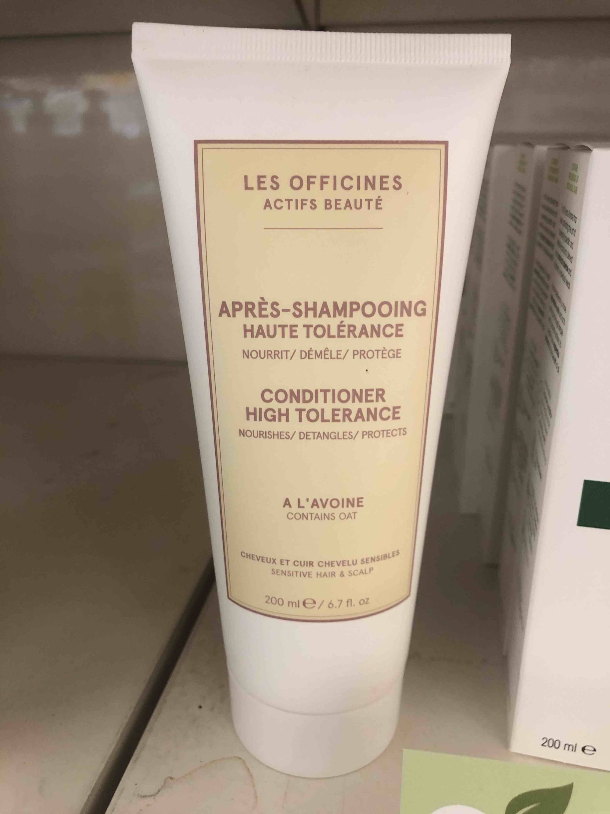 LES OFFICINES - Après-shampooing haute tolérance