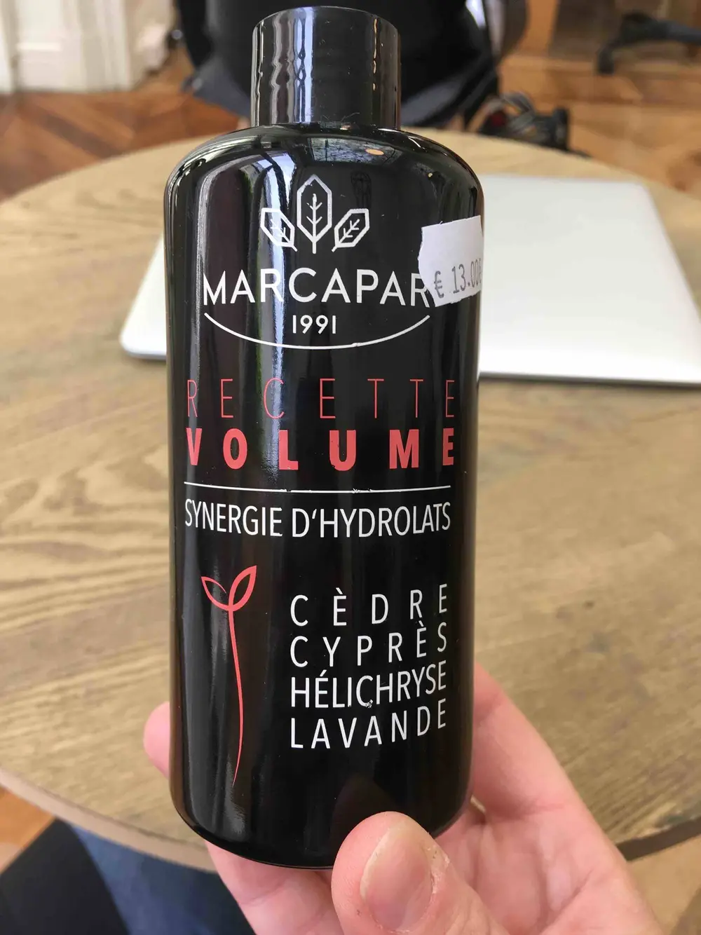 MARCAPAR - Recette volume - Synergie d'hydrolats