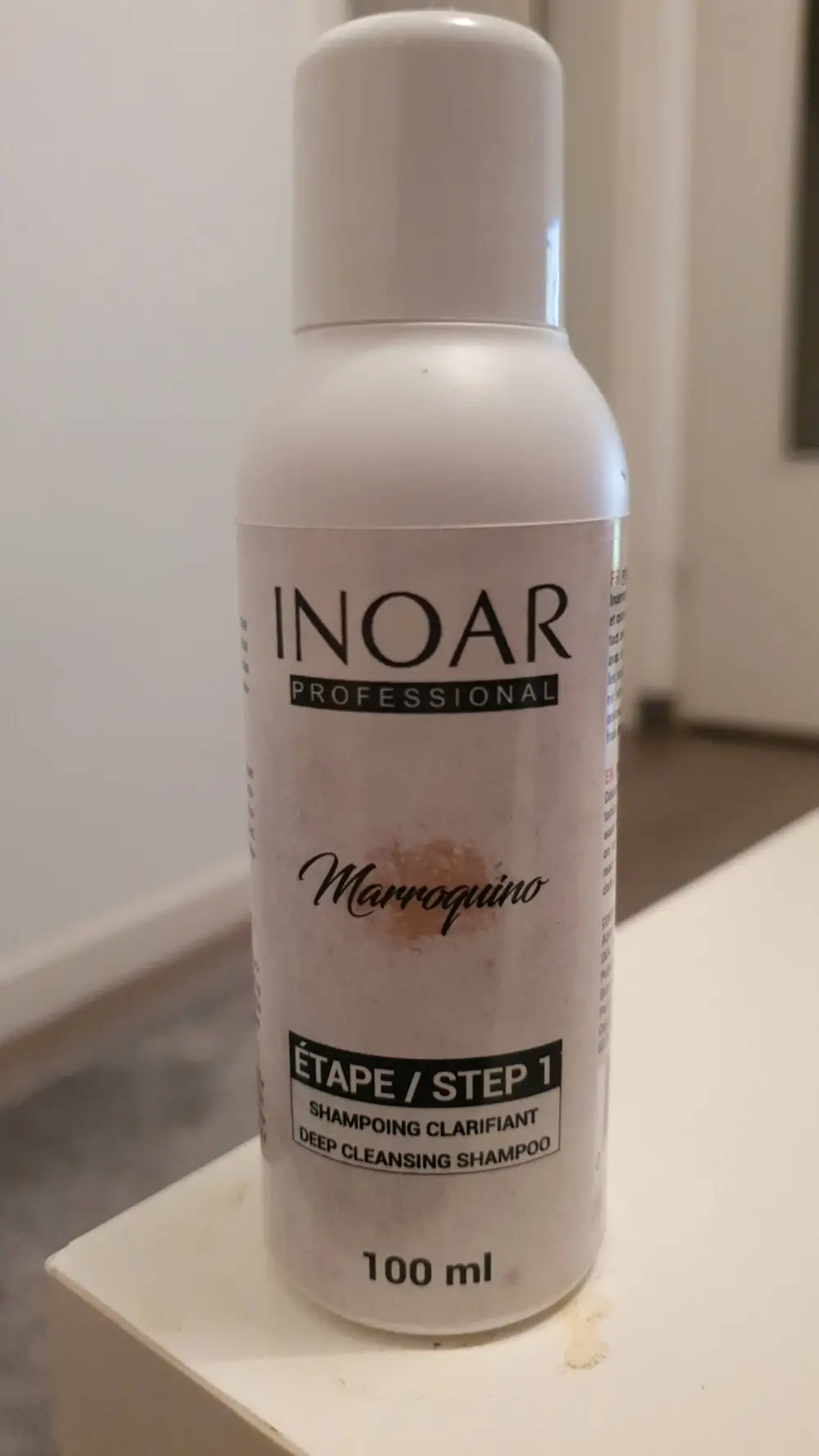 INOAR - Marroquino - Shampooing clarifiant étape 1