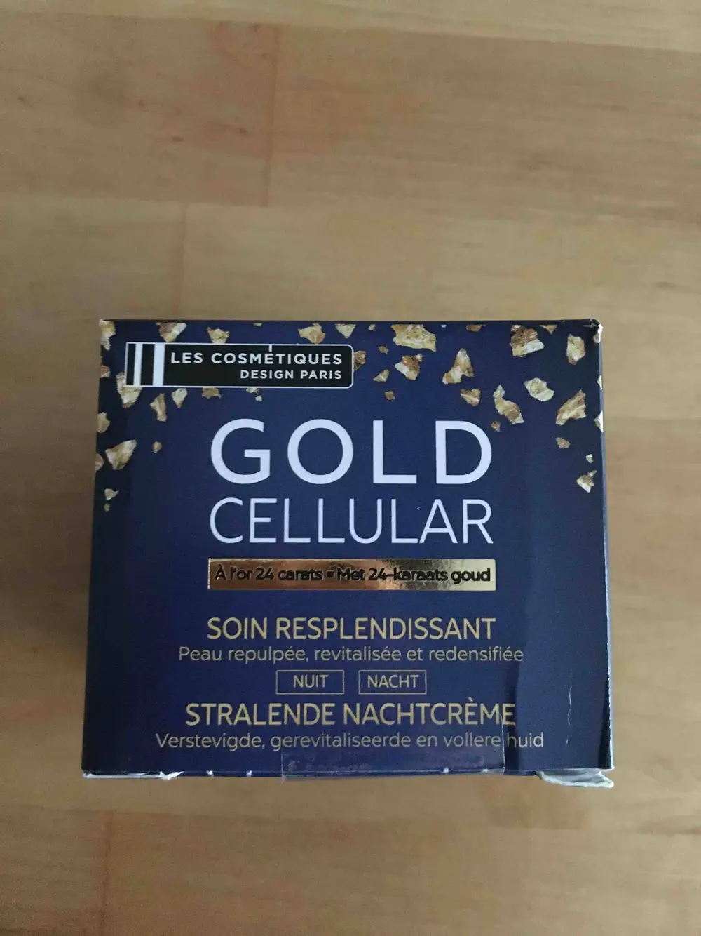 LES COSMÉTIQUES DESIGN PARIS - Gold cellular - Soin resplendissant nuit