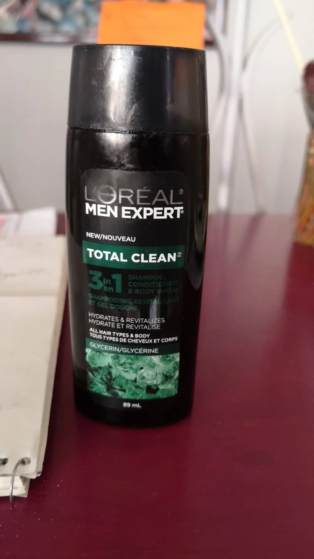 L'ORÉAL PARIS - Men expert - 3 en 1 - Shampooing revitalisant et gel douche