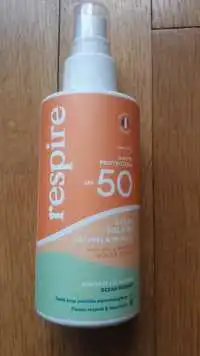 RESPIRE - Naturel & Minéral - Spray solaire SPF 50