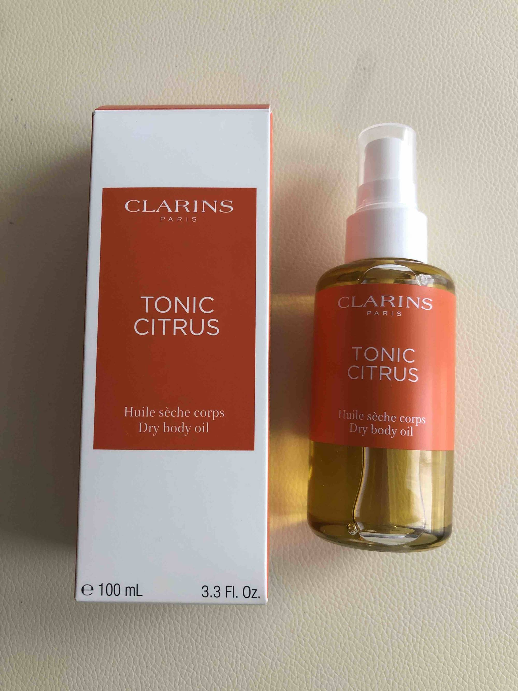 CLARINS - Tonic citrus - Huile sèche corps