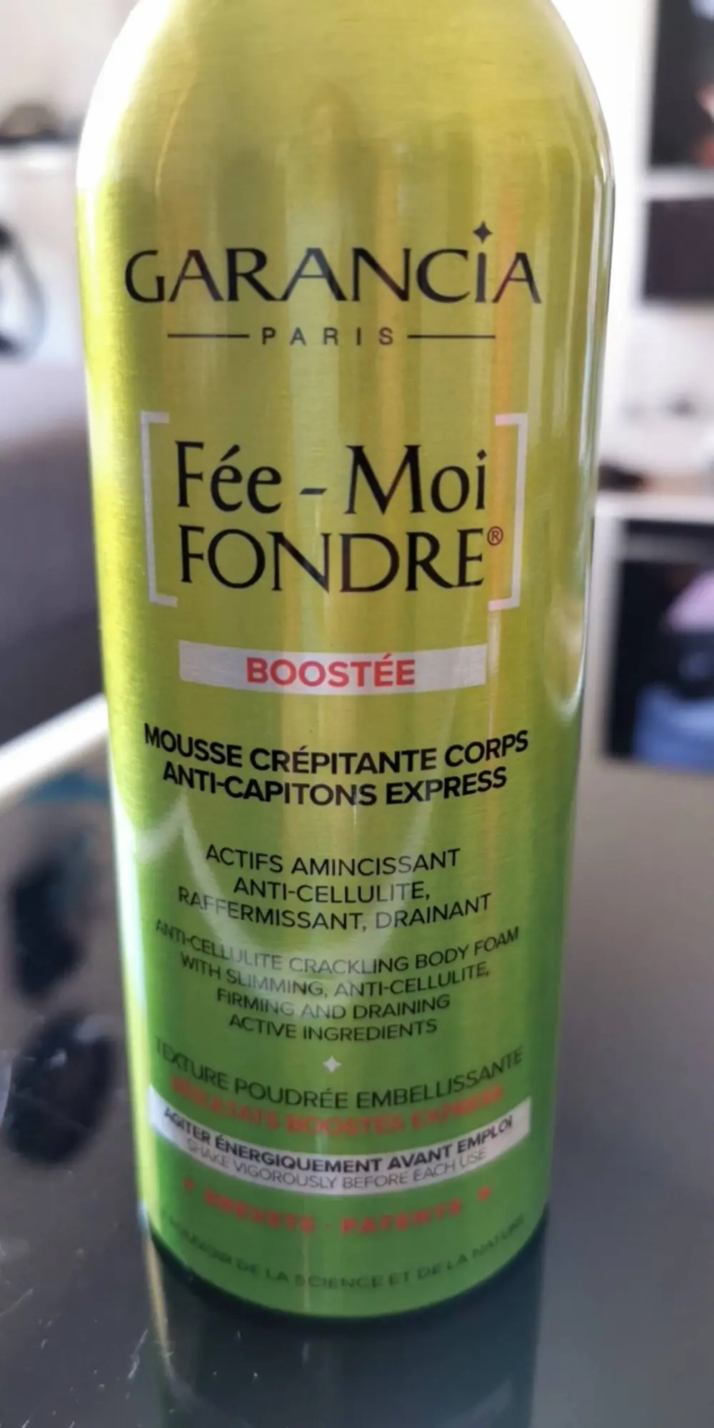 GARANCIA - Fée-Moi Fondre - Boostée - Mousse crépitante corps anti-capitons express