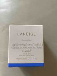 LANEIGE - Masque de nuit pour les lèvres vanille
