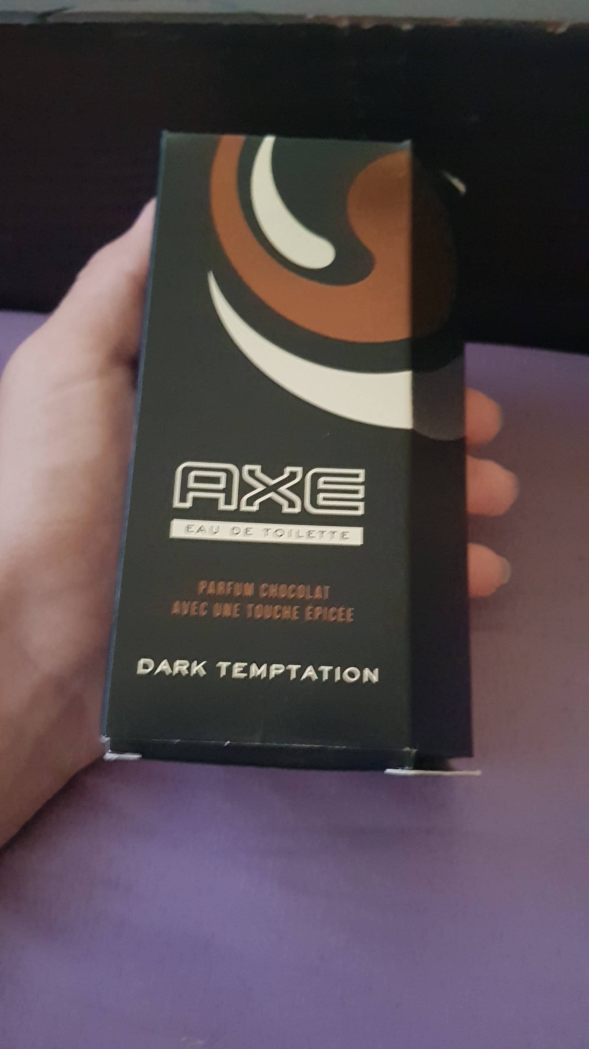 AXE - Dark temptation - Eau de toilette parfum chocolat