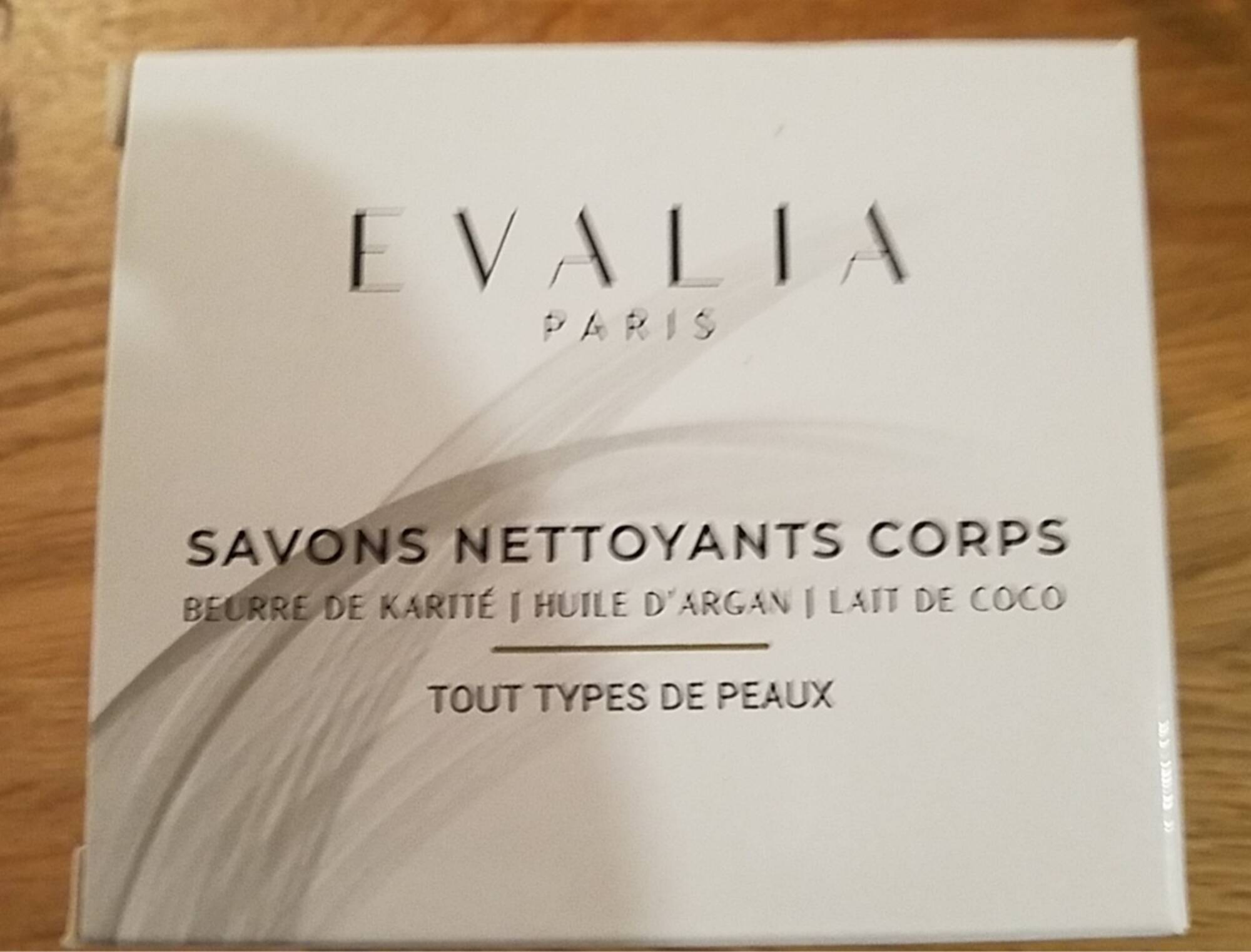EVALIA PARIS - Savons nettoyants corps