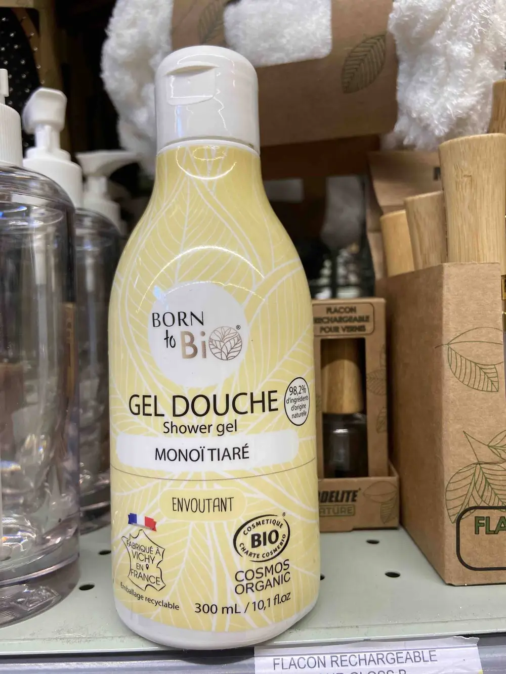 BORN TO BIO - Monoï Tiaré - Gel douche