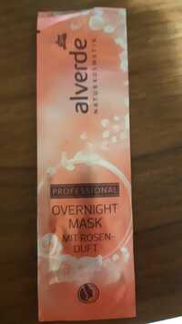 Composition ALVERDE NATURKOSMETIK Overnight mask - UFC-Que Choisir