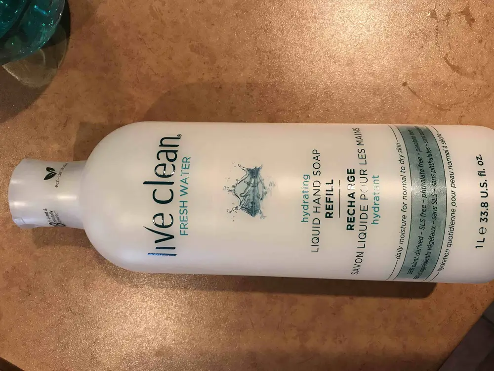 LIVE CLEAN - Savon liquide pour les mains hydratant