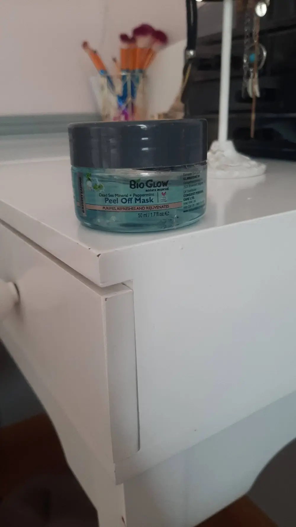 BIO GLOW - Dead sea mineral + peppermint - Peel off mask
