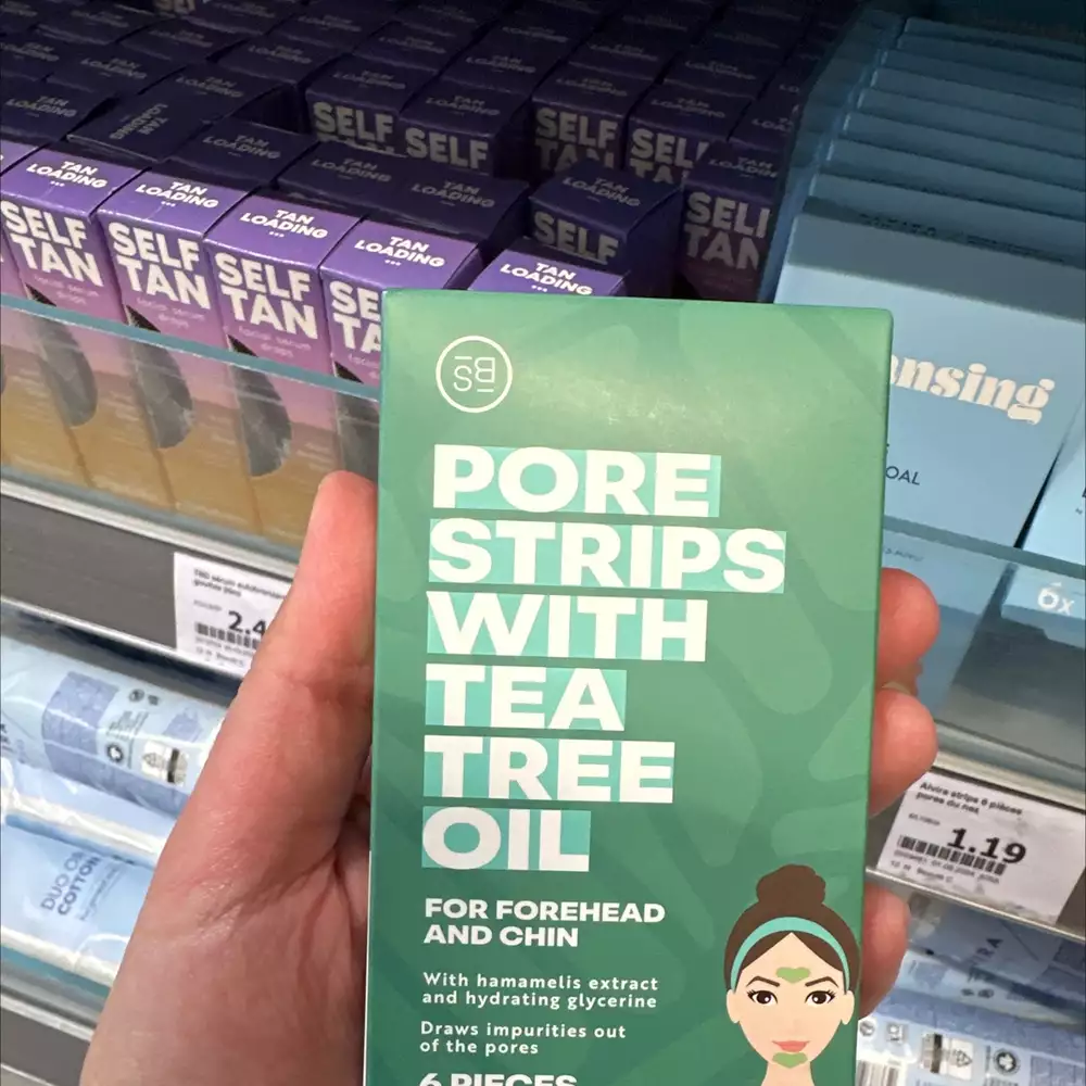 SKINBLISS - Pore strips with tea tree oil
