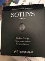 SOTHYS - Ombre sothys - Palette yeux 4 couleurs