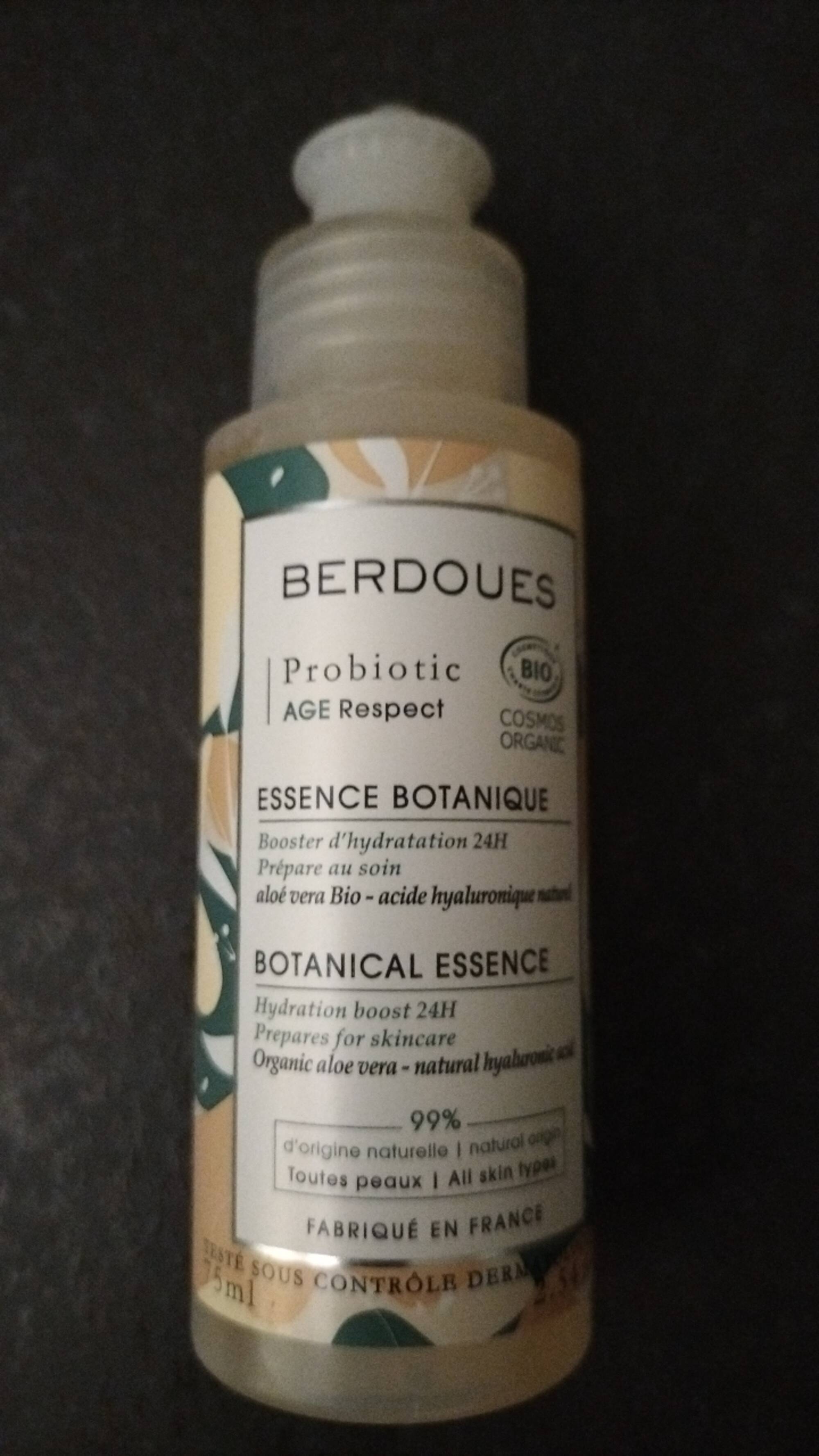 BERDOUES - Probiotic age respect - Essence botanique 