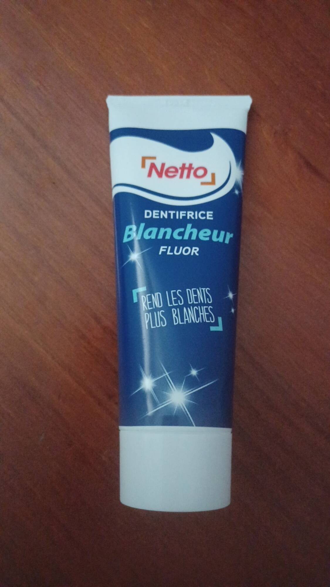 NETTO - Dentifrice blancheur fluor