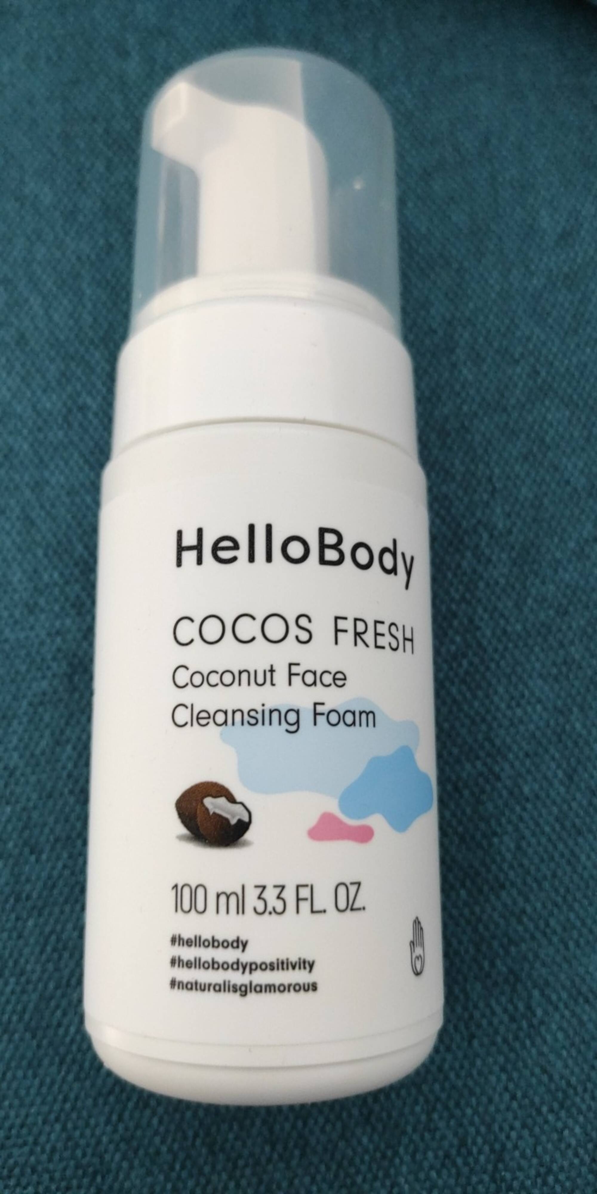 HELLOBODY - Cocos fresh - Coconut face cleansing foam