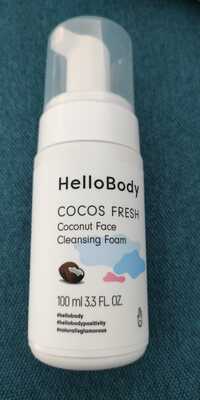HELLOBODY - Cocos fresh - Coconut face cleansing foam