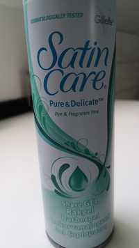 GILLETTE - Satin care pure & delicate - Shave gel