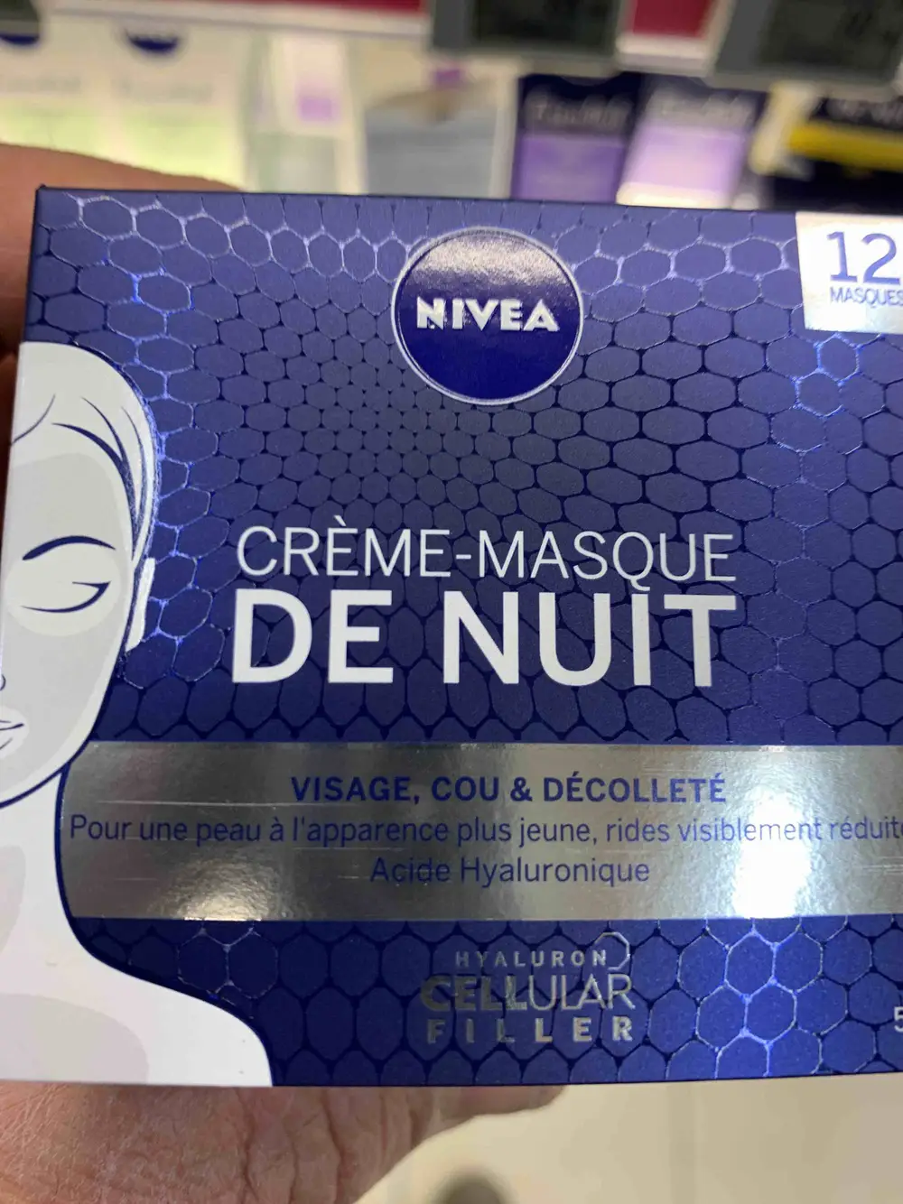 NIVEA - Hyaluron cellular filler - Crème-masque de nuit