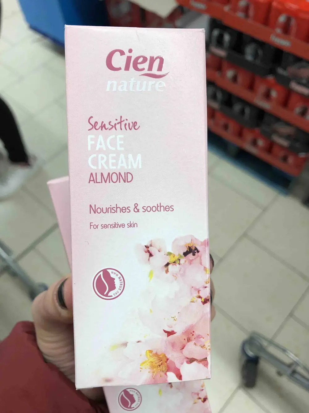 CIEN NATURE - Sensitive - Face cream almond