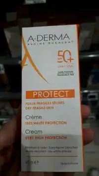 A-DERMA - Protect - Crème très haute protection SPF 50+