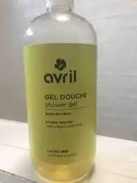 AVRIL - Gel douche à l'aloe vera bio