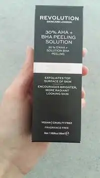 REVOLUTION - 30% AHA + BHA pelling solution - Intense skin exfoliator