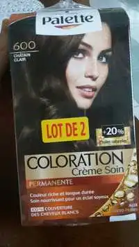 SCHWARZKOPF - Palette - Coloration crème soin 600 châtain clair