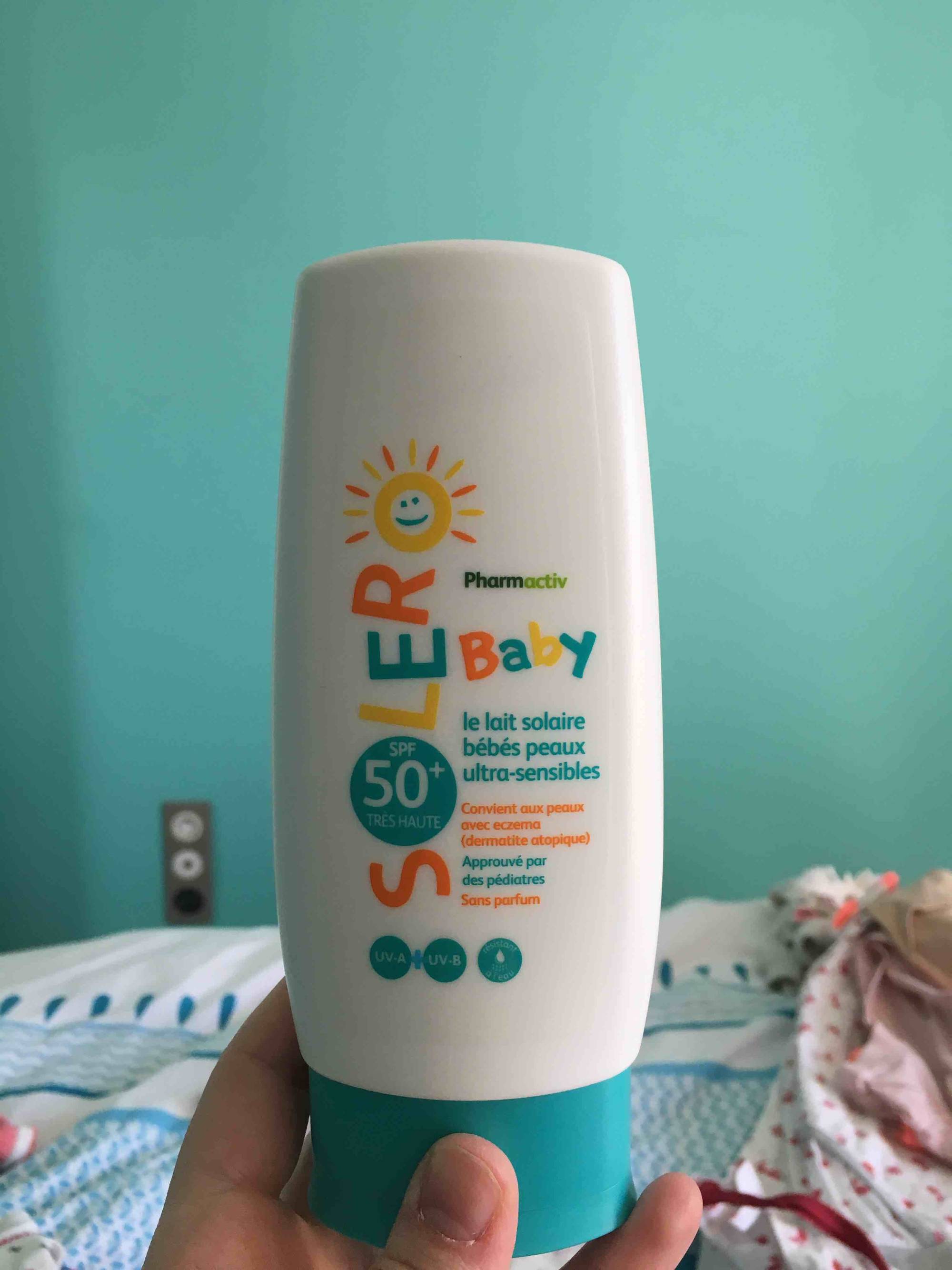 PHARMACTIV - Solero baby - Le lait solaire bébés SPF 50+