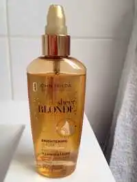 JOHN FRIEDA - Sheer Blonde - Huile élixir illiminatrice