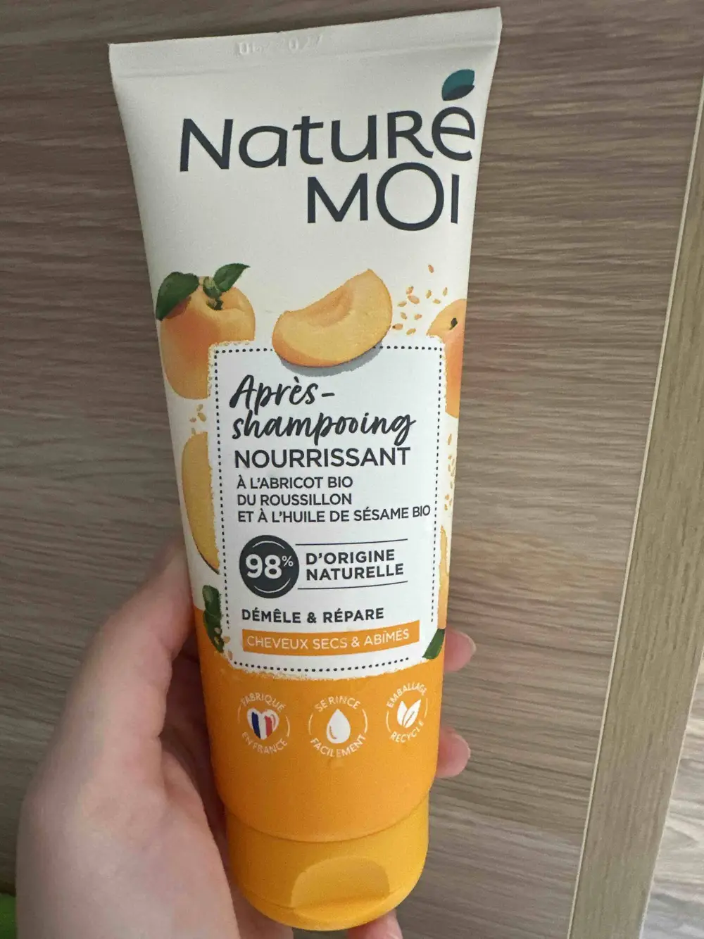 NATURÉ MOI  - Après shampoing nourrissant cheveux secs & abîmés