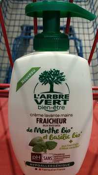 L'ARBRE VERT - Crème lavante mains fraîcheur 