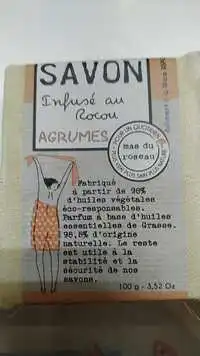 MAS DU ROSEAU - Agrumes - Savon infusé au Rocou