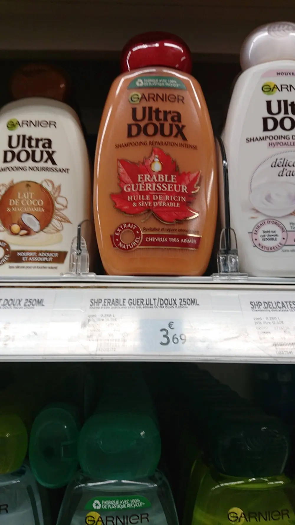 GARNIER - Ultra doux Erable guérisseur - Shampooing