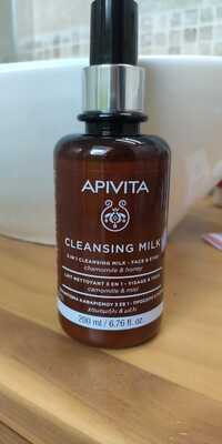 APIVITA - Cleansing Milk - Lait nettoyant 3 en 1