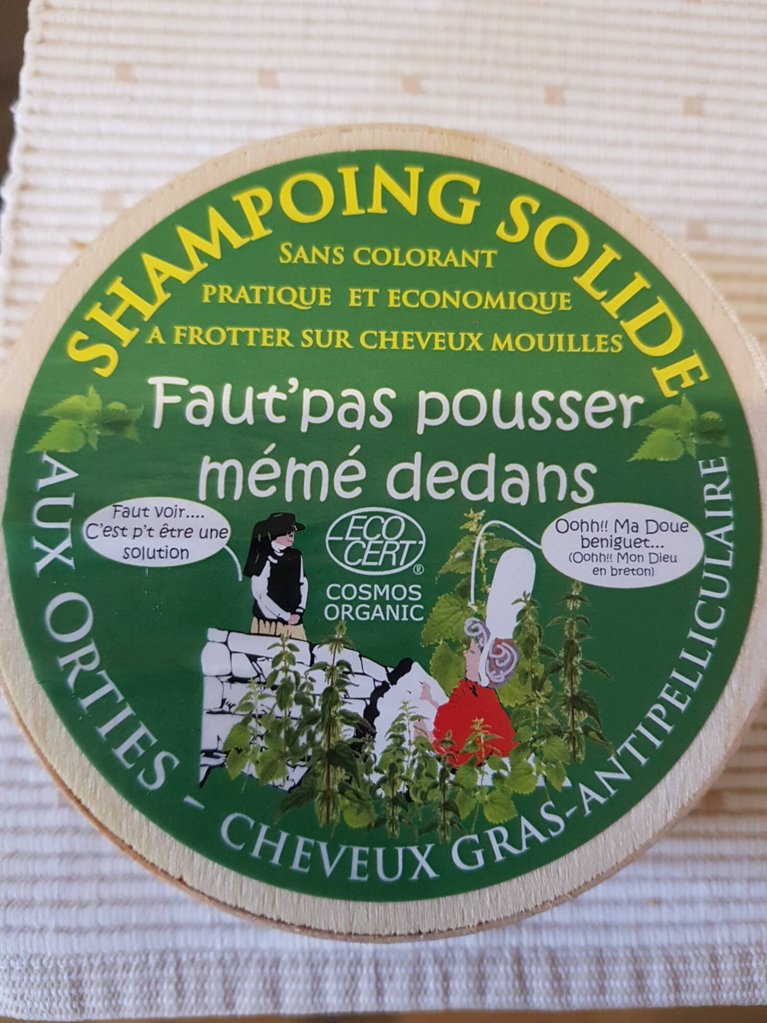 MA KIBELL - Shampooing solide aux orties 