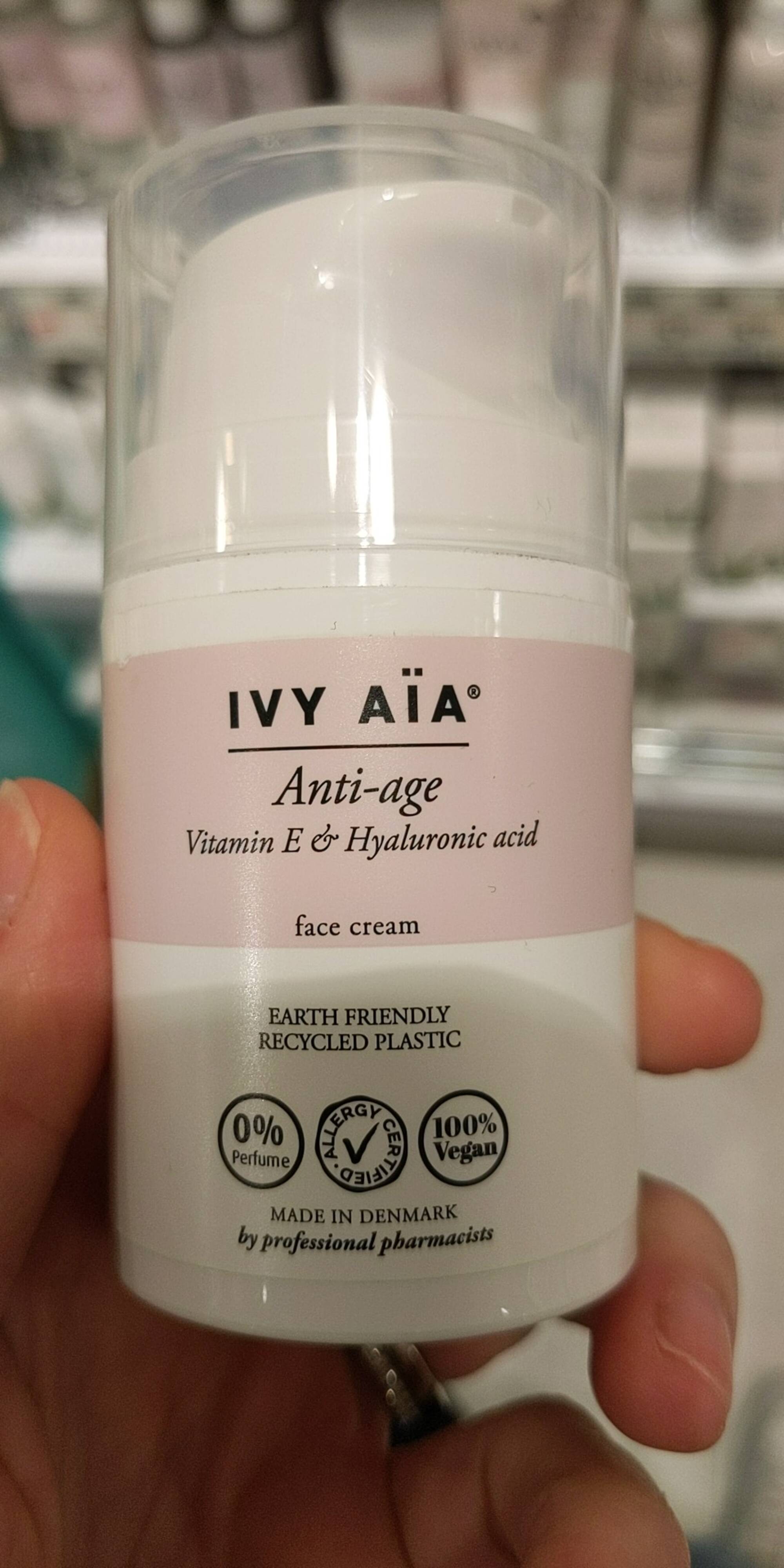 IVY AÏA - Anti-age - Vitamin E & Hyaluronic acid