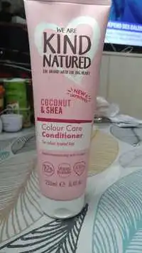KIND NATURED - Coconut & shea - Après-shampooing soin couleur