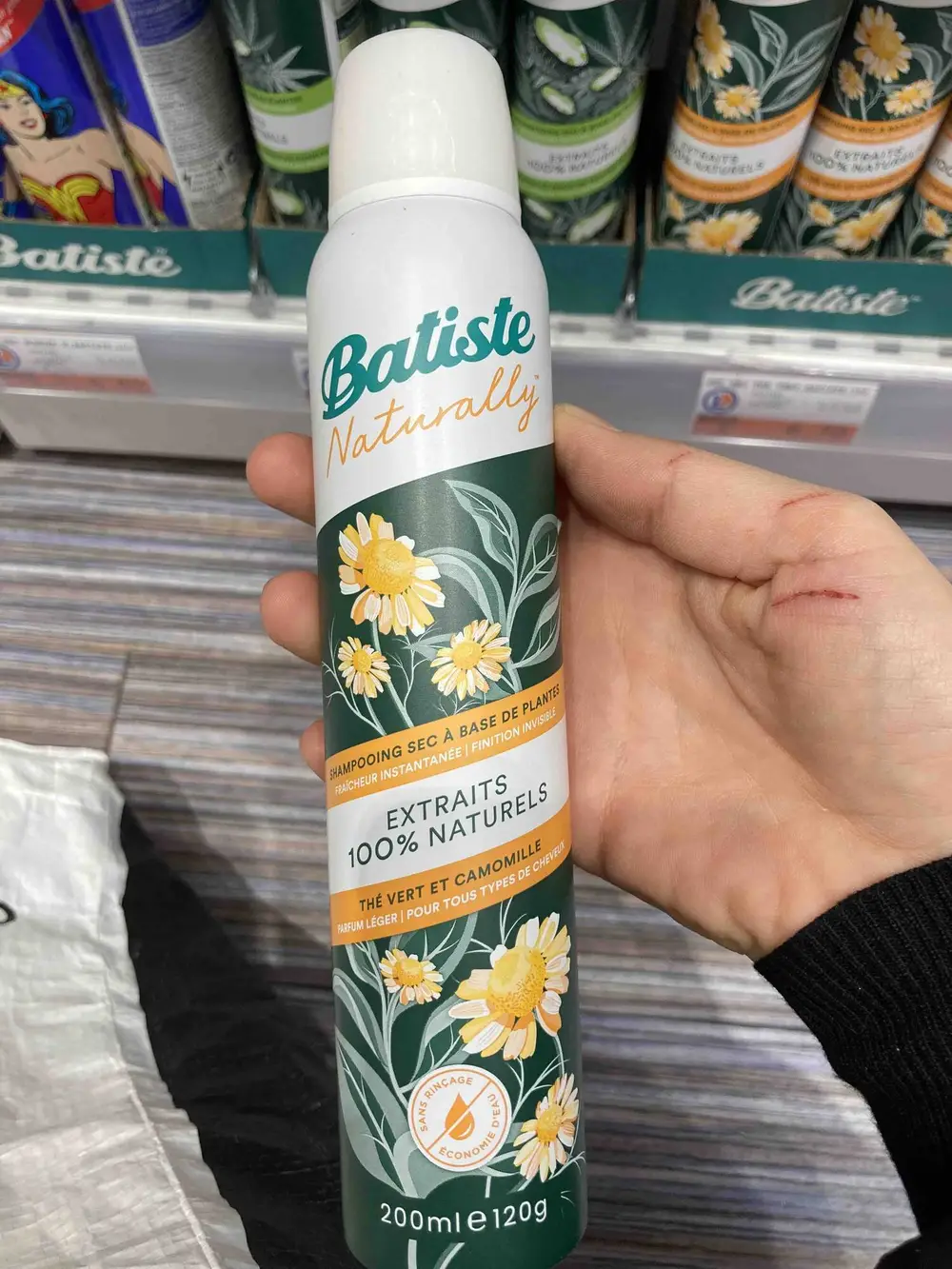 BATISTE - Shampooing sec a base de plantes