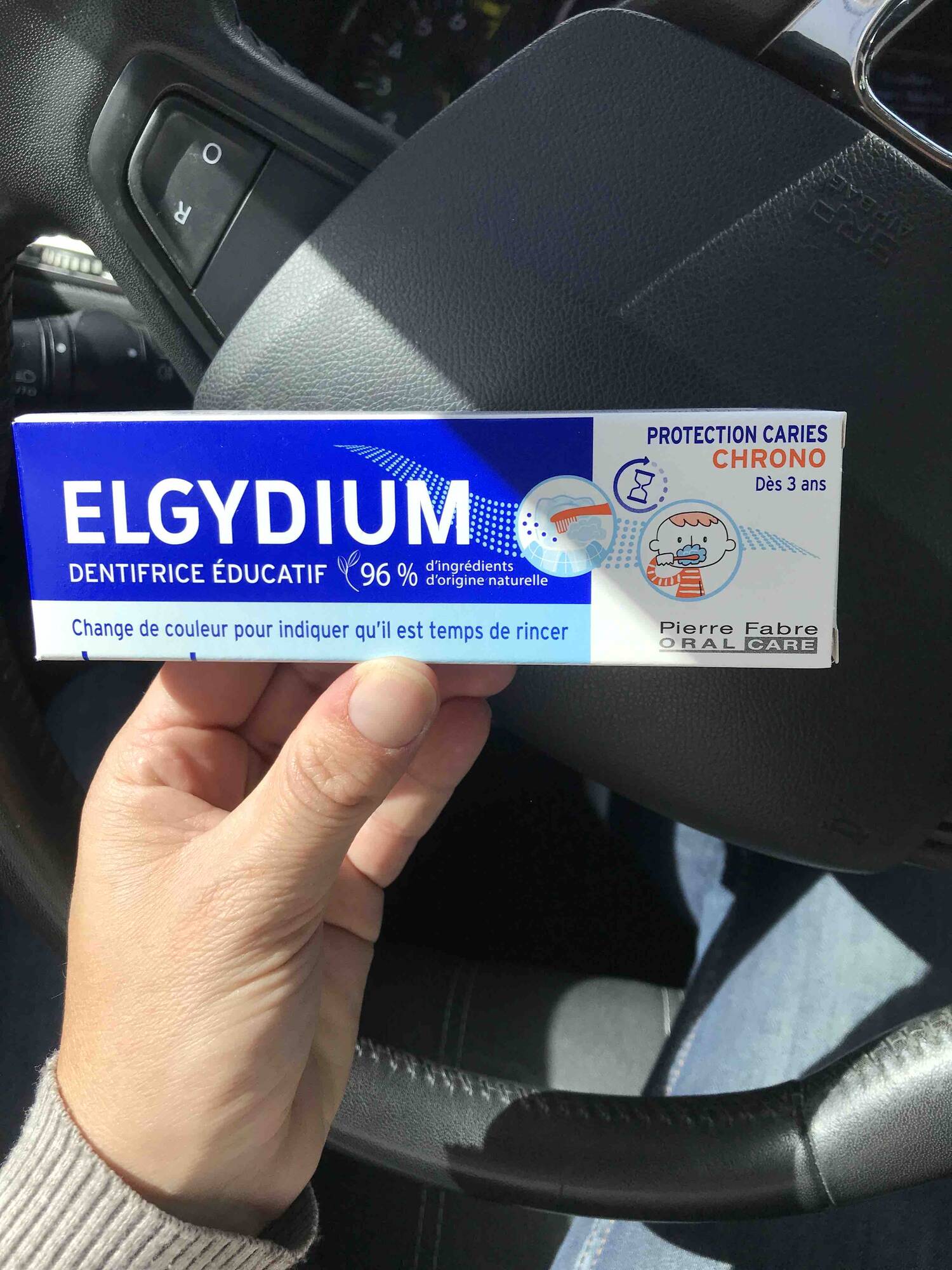 ELGYDIUM - Dentifrice éducatif Protection caries dès 3 ans